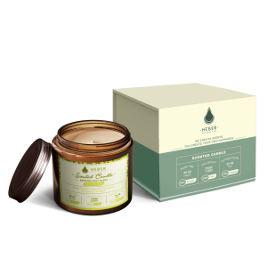 Nến Thơm Hỗ Trợ Hô Hấp - Breathe Easy Scented Candle Heber Natural Life Thiên Nhiên Cao Cấp Đốt Thơm Phòng 100g & 220g