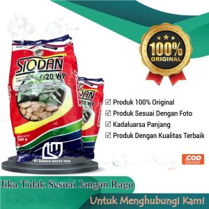 Fungisida Siodan 20 WP Simoksanil 20% Obat Pengendali Hawar Daun Tanaman Netto 500 Gram
