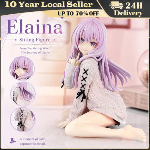 Elaina Anime Figure - Knit Dress Witch Action Figure PVC Collectible Model Doll Toy for Christmas Gifts