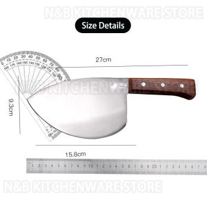 Pisau Dapur Super Tajam Pisau Ikan Berulir Stainless Steel