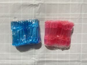 ส้อมจิ้มผลไม้ คละสี เกรด A ส้อมจิ๋ว