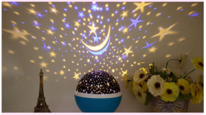 โคมไฟฉายดาว เครื่องจําลองดาว โคมไฟLEDแบบหมุนได้ ไฟกลางคืน โรแมนติก ไฟหัวเตียง ดวงดาว โคมไฟดาวหมุนได้ ตกแต่งห้อง ไฟปาร์ตี้ โคมไฟแฟนซี
