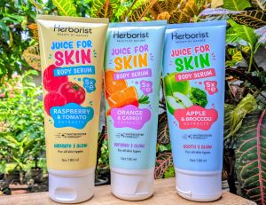 Herborist body serum Juice For Skin Body Serum termurah promo / herborist body serum 180 ml / body lotion / hand body