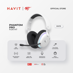 Havit Phantom Pro Fuxi-H7 || Five-Mode Gaming Headset || White