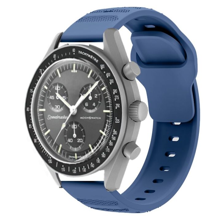 Silicone Sport Strap for Omega x Swatch Speedmaster Moonswatch