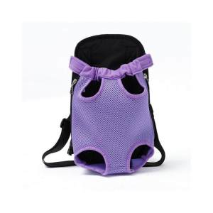 HATELI Breathable Pet Dog Backpack Outdoor Travel Dog Cat Carrier Bag for Small Dogs Puppy Cat Carrying Bags With Legs Out Pets Products