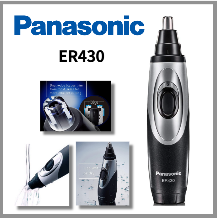 Facial Hair Panasonic Er430k Panasonic ER-430-K Battery-Operated