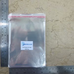 115x14 cm Plastik Opp 20 micron isi 100 lembar