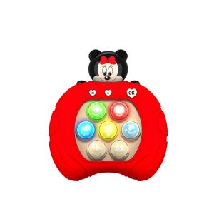 Pop Quick Push Bubble Game Machine for Kids Portable Portable Fidget Level Breaking Anti Stress Toy Gifts2026