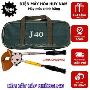 Kìm Cắt Cáp Nhông J40 - Khả Năng Cắt Tối Đa 300mm2 - HÀNG CHÍNH HÃNG - BẢO HÀNH TOÀN QUÔC