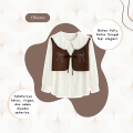 One Set Wanita Kekinian | Devia Set Outfit (Devia Blouse + Rok Cargo Korean + Hijab Bella Square) Setelan 3in 1 RF271 N. 