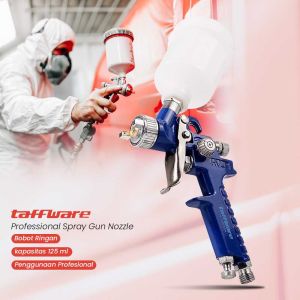 Spray Gun Alat Bantu Cat Semprot / Professional Spray Gun Nozzle HVLP Airbrush - H-2000
