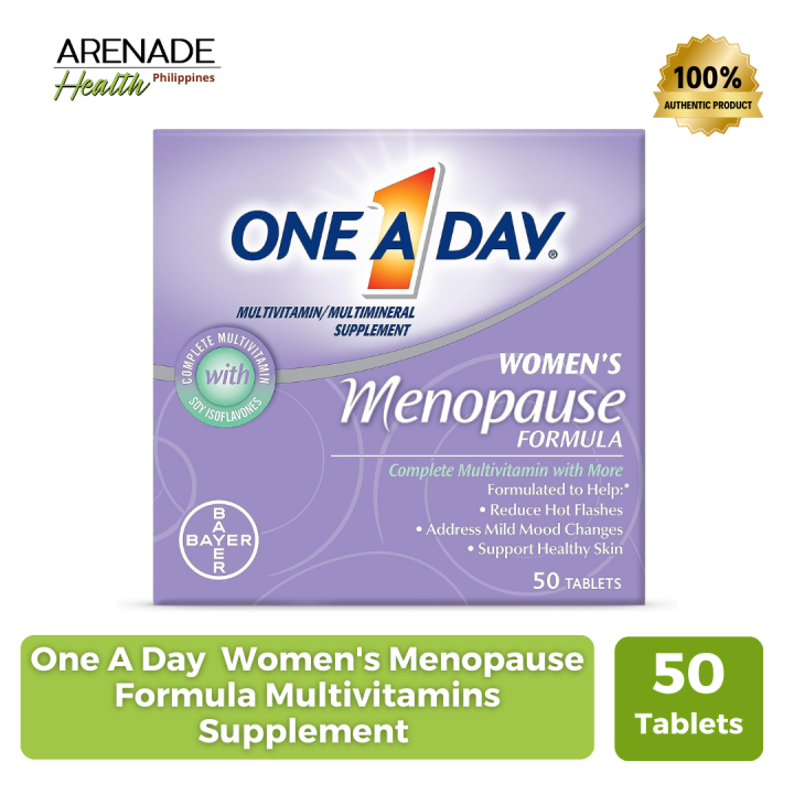 One A Day Women's Menopause Formula Multivitamins Supplement (50 ...