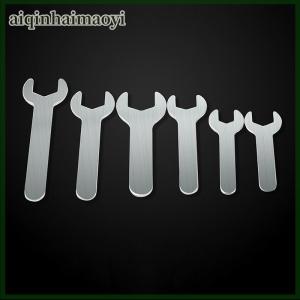 aiqinhaimaoyi Single head open end wrench opening Single-end ultra-thin small wrench bathroom
