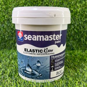 Seamaster Paint 8650 1kg Elastic Klear Elastomeric Waterproofing TRANSPARENT FINISH
