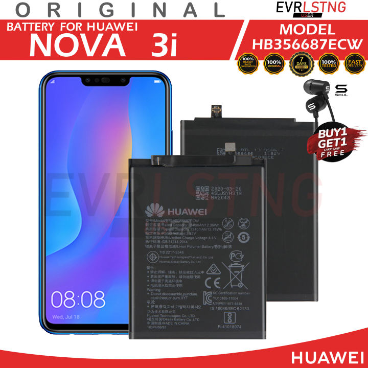 Huawei Phones Huawei Nova 3i Battery Original New 3750mAh
