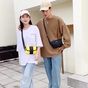 Mens Bostanten Shoulder Bag 2024 New  Fashion All-Match Small Shoulder Bag ins Leisure Phone Bag Women