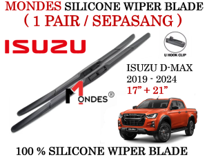 (1 PAIR) Isuzu D-MAX DMAX 2005 - 2024 Car Silicone Wiper Windshield
