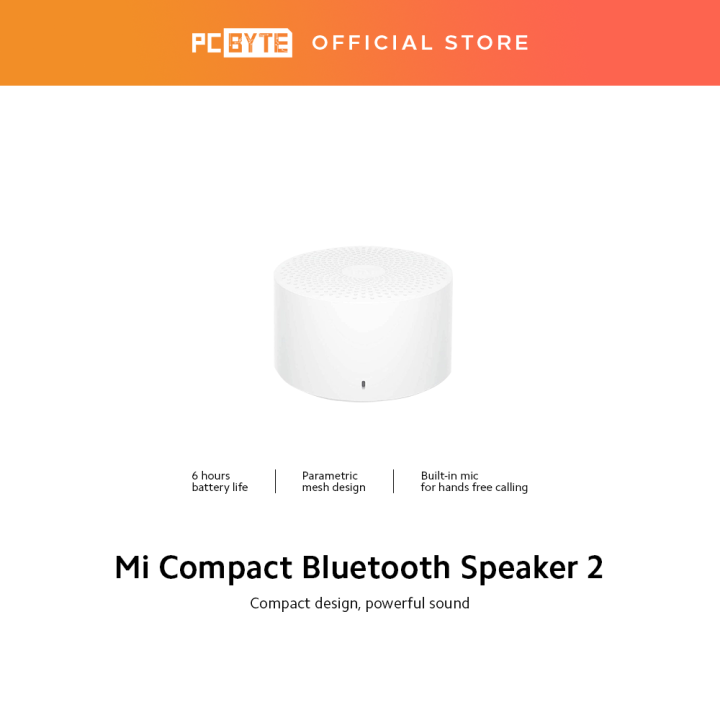Xiaomi Compact Bluetooth Speaker 2 [International Version] Lazada