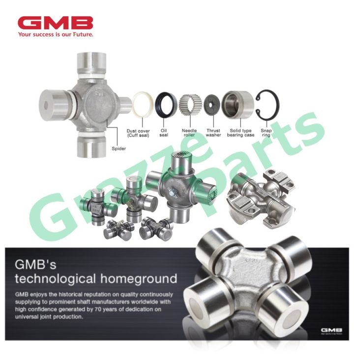 GMB Universal Joint / U-Joint / Coupling GUT-23 for Toyota Dyna LH80 ...