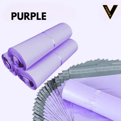 [SG SELLER] 100 pcs Polymailer Plastic Mailers Packaging Courier Bag Storage Self-Adhesive Glossy Mailing Waterproof