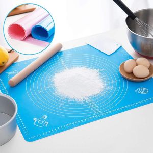 Silicone Baking Mat Non-stick Rolling Mat Cooking Cake Baking Dough Mat Pastry Accessories Sheet Pad