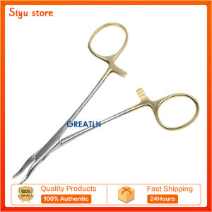 Gold Rhinoplasty Needle Holder Pliers Nose Needle Holder 21mm Head Length Nasal Surgical Instruments