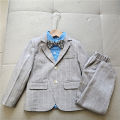 GUKENRO Uniforms For Boy Children Korean Plaid Suit Set Piano Host Dance Baby Handsome One Year Old Cute Pageboy Blazer for Kid. 