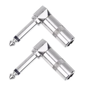 1 chiếc Jack 6 Ly (6.5mm) Chữ L dùng hàn dây tín hiệu âm thanh - Jack Cắm Âm Thanh 6.35mm 1/4" Dành Cho Đàn Guitar