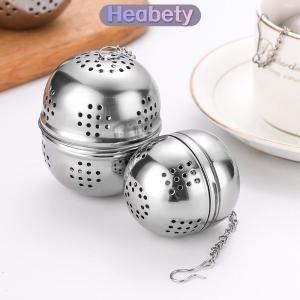 Heabety  Lưới lọc trà hình cầu đựng gia vị dụng cụ pha trà dùng trong nhà hàng để nấu súp lẩu quả cầu đựng gia vị chống rò rỉ tại nhà