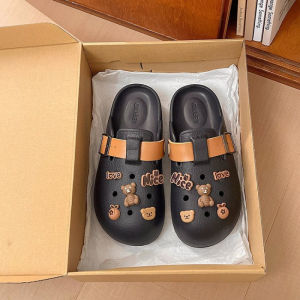 [Free Shipping] Versatile 3CM Thick-Soled Clogs For Women 2026 Summer Outdoor Beach Thick-Soled EVA Sandals Non-Slip CoupleS Slippers