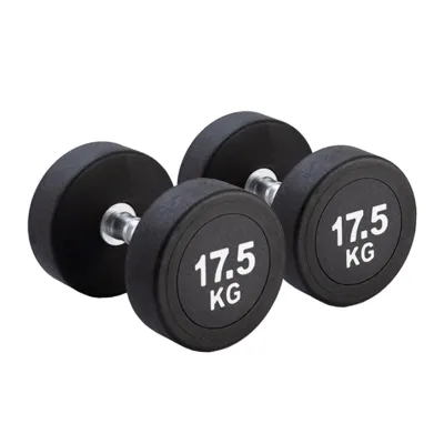 (JIJI.SG x FITNET) FARON Round Head Dumbbell Set 15KG - 20KG / Gym / Weight / Body Building