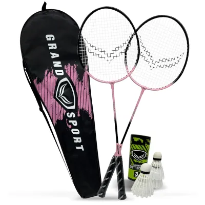 GRAND SPORT : ไม้แบดมินตันST คู่ GS#Black Magic รหัส : 372216