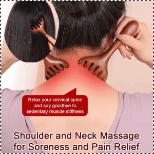 Eye Tendon Scraping Stick Full Body Comb Scalp Massage Comb Scalp Meridian Massage Stress Relief