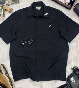 Áo sơ mi ngắn tay nam Edwards chất liệu 100% polyester co giãn 2 chiều có bigsize