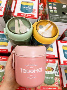 [MAMA] Bình giữ nhiệt bình đựng thức ăn ủ cháo cho bé đựng canh giữ nhiệt inox 304 TEDEMEI