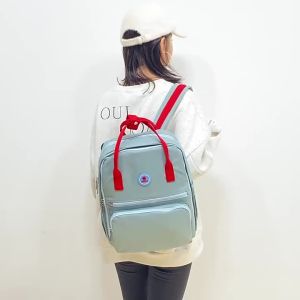 Mummy Bag Cross-Border New Arrival Fashion Multi-Purpose Waterproof Baby Diaper Bag Simple Large Capacity Mom Outing Backpack