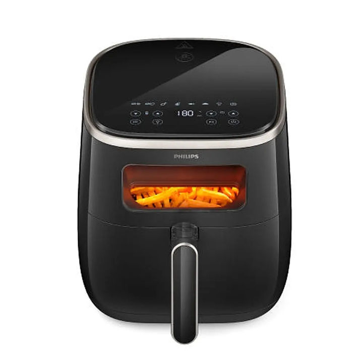 Philips HD9257/80 Airfryer. 5.6L Capacity with Digital Window and Rapid