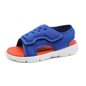 Import Musim Panas Sandal Bayi Velcro Perempuan Casual Sepatu Sandal Anak Anak Outdoor Gunung Pantai Ringan Anti Slip 025