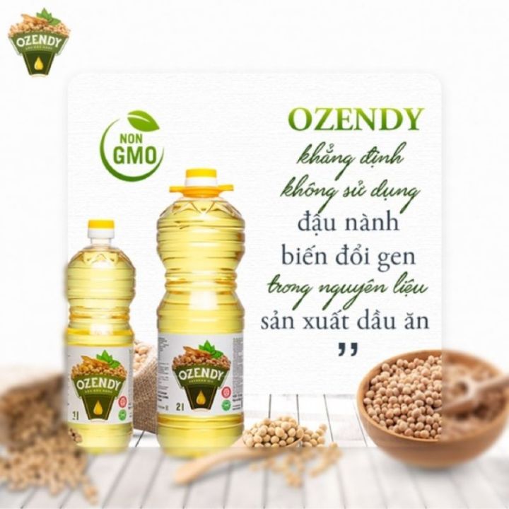 Dầu đậu nành Ozendy 2L