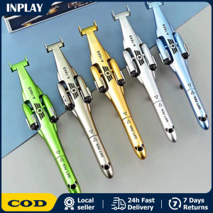 1Pcs Creative Helicopter Airplane Shape Gel Pen 0.5mm Black Ink Signature Pen Student Stationery Writing Office Supplies Boy Gift