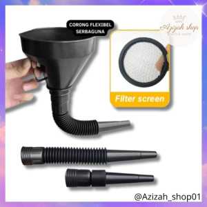 WADAH CORONG SARINGAN BENSIN SOLAR MINYAK CORONG FLEXIBLE CARZKOOL