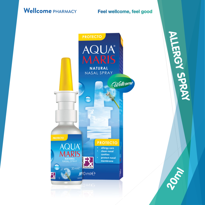 Aqua Maris® Protecto Natural Nasal Spray with Ectoin®-Hydro-Complex ...