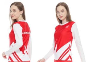 Baju Senam Olahraga Merah Putih GYM Terbaru Aerobik