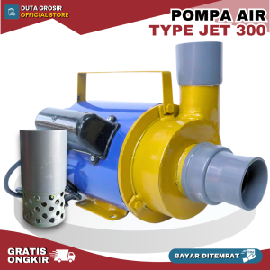 Pompa air modifikasi 15 inch dan 2 inch type JET 300 hemat listrik pemakaian 24 JAM NON STOP untuk keperluan kolam ikan