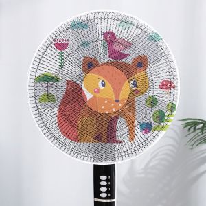 🇲🇾 Ready Stock Fan Cover Net Dust Cover 16-18 Inch Baby Children Finger Safety Protector Washable Mesh Sarung Kipas风扇保护套