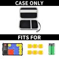 casmilee Case Compatible with Giiker Super Slide Brain Games, Brain Teaser Puzzles Organizer Storage Bag, Flow Slider Puzzle Game Holder (Blue). 