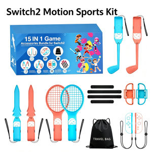 Switch 2 Game Motion Sensing Sports Kit 15 in1 Family Accessories Kit For NS2 Sports Games