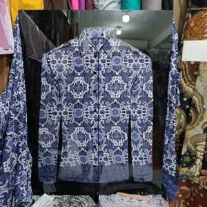 Kain Batik Meteran Premium Quality Modern Terbaru Bahan Kemeja Motif