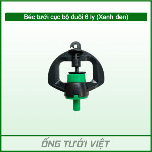 Béc tưới cục bộ đuôi 6 ly (xanh đen) | Béc sử dụng cho hệ thống tưới tại gốc
